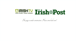 Desktop Screenshot of irishtv.ie